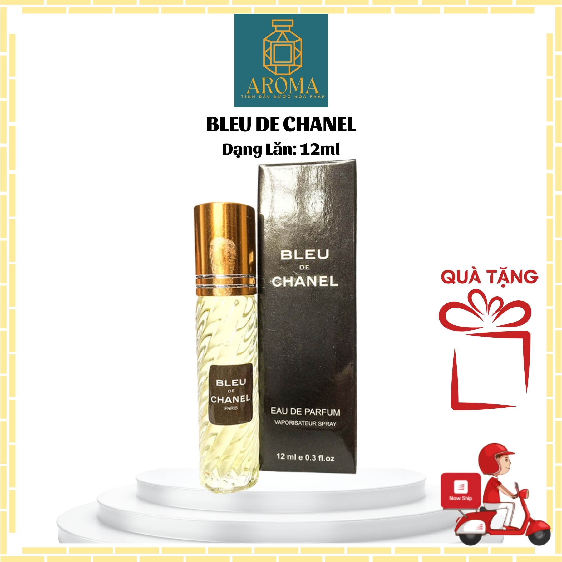 Tinh Dầu  Nước Hoa Pháp Hparfum BLUE DE CHANEL