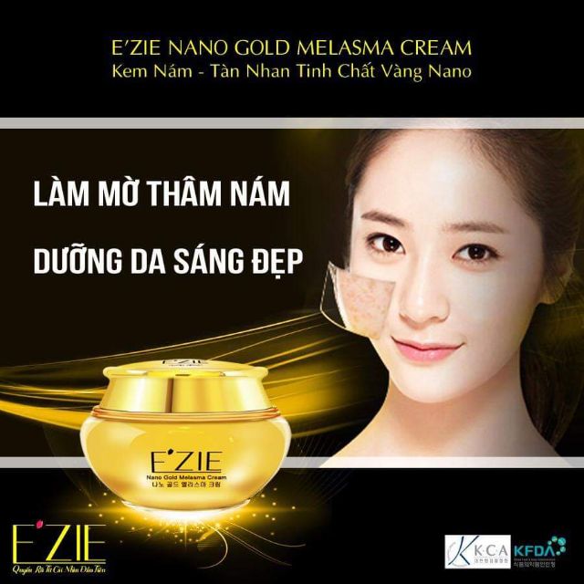 Kem Nám - Tàn Nhang {E’ZIE Nano Gold Melasma Cream }