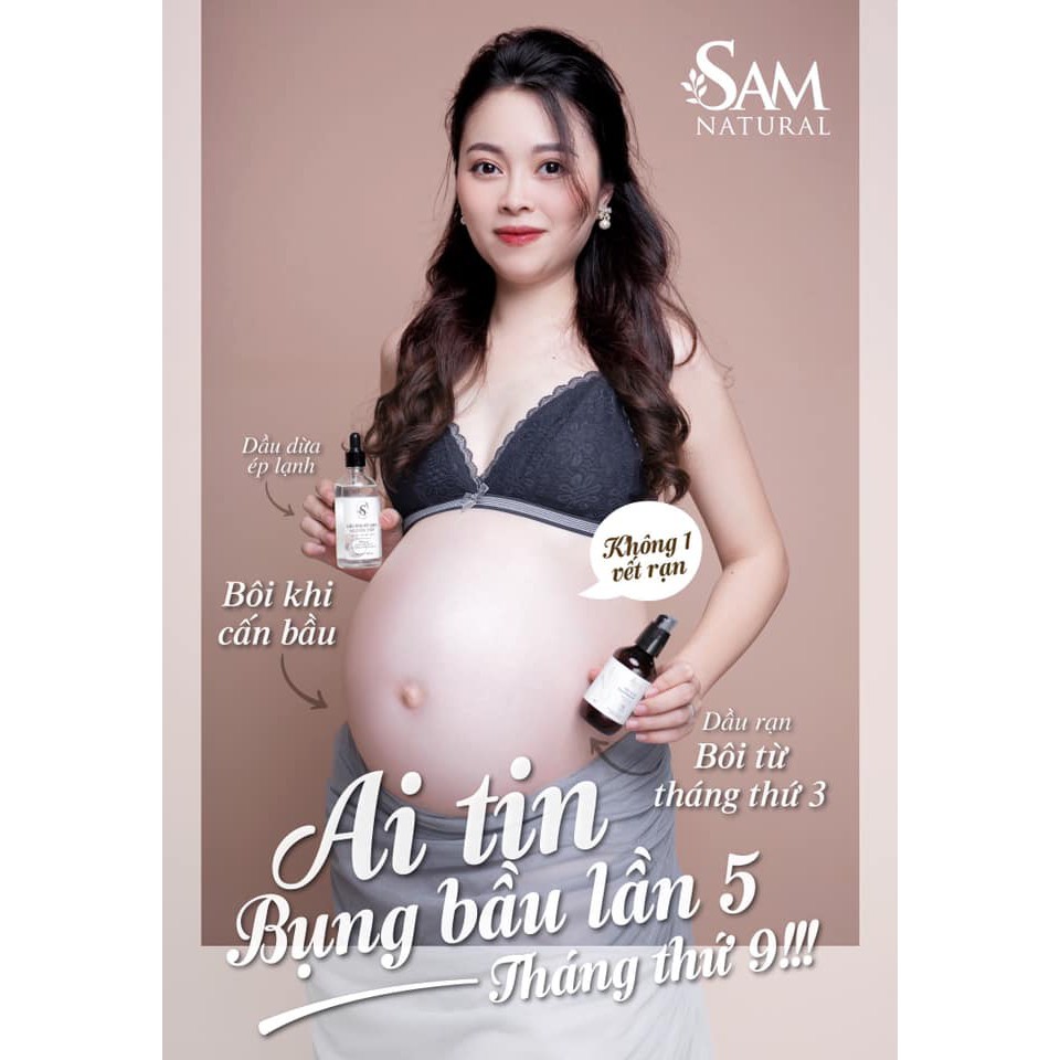 DẦU DỪA ÉP LẠNH NGUYÊN CHẤT SAM NATURAL