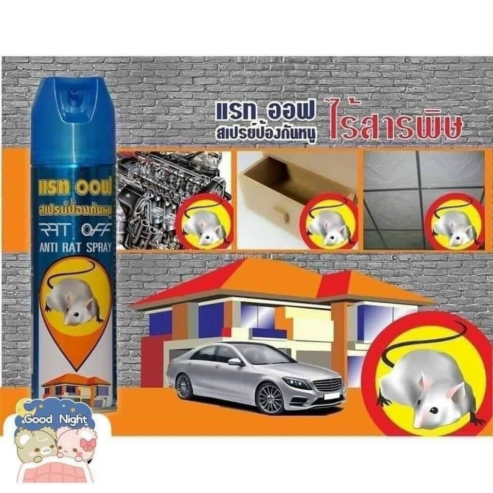 Xịt đuổi chuột Thái Lan Rat-Off đuổi sạch chuột