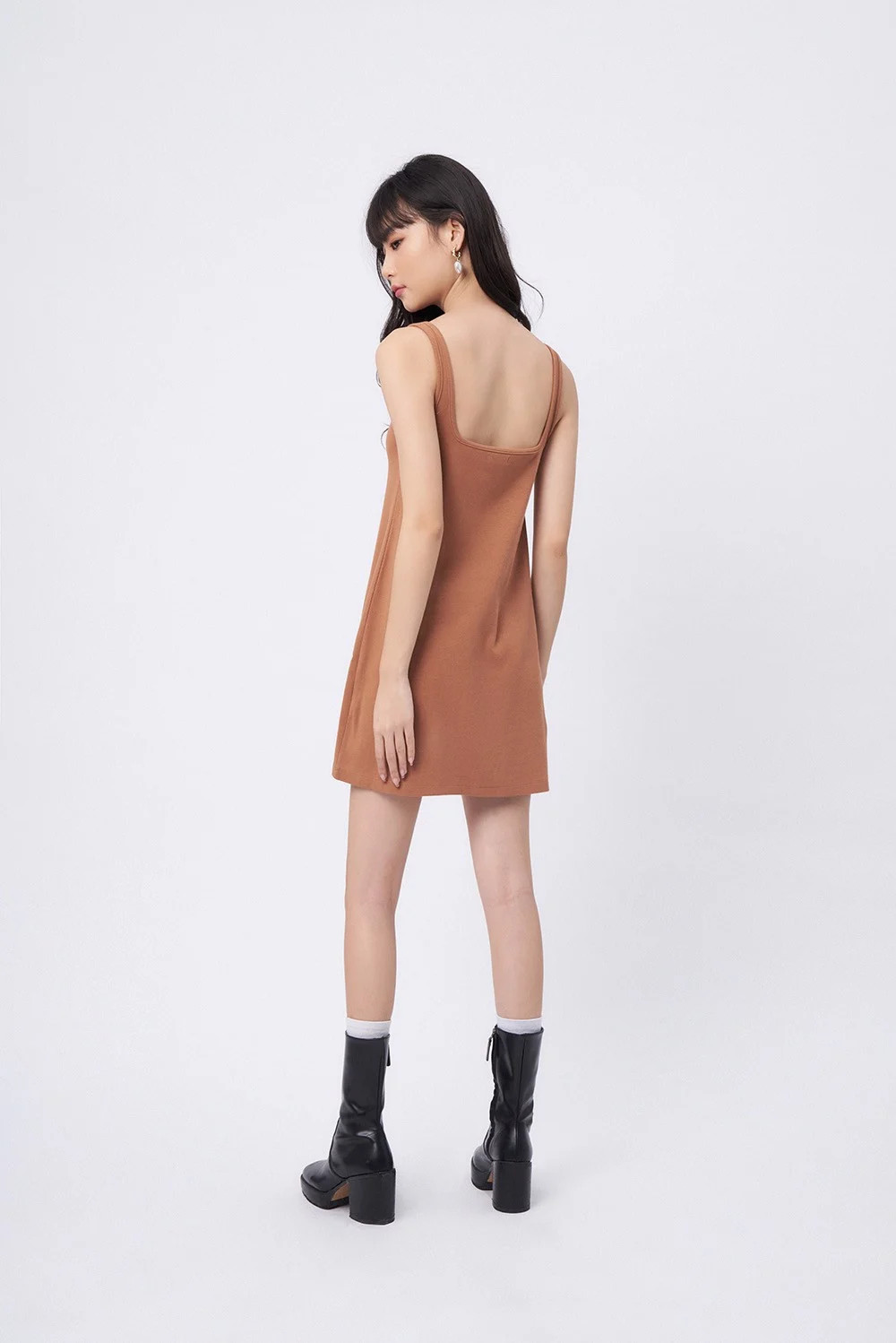 DOTTIE - Đầm ngắn sát nách nữ DOTTIE - D0270