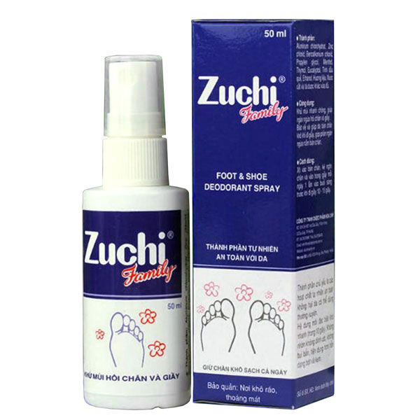Zuchi xịt giầy 50ml