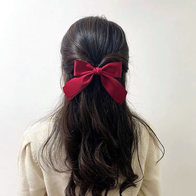 Kẹp tóc nơ tiểu thư