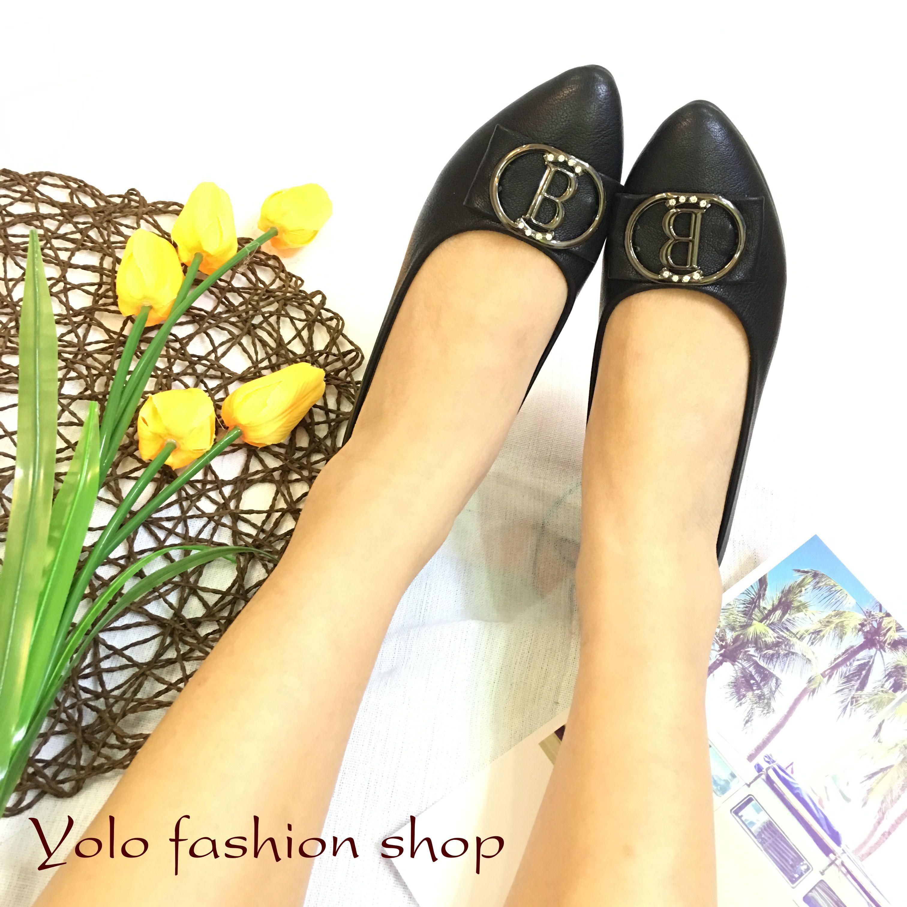 [Hoàn tiền 15%]Hình thật M21 Giày cao gót nữ da lì đế 4cm siêu mềm êm chân