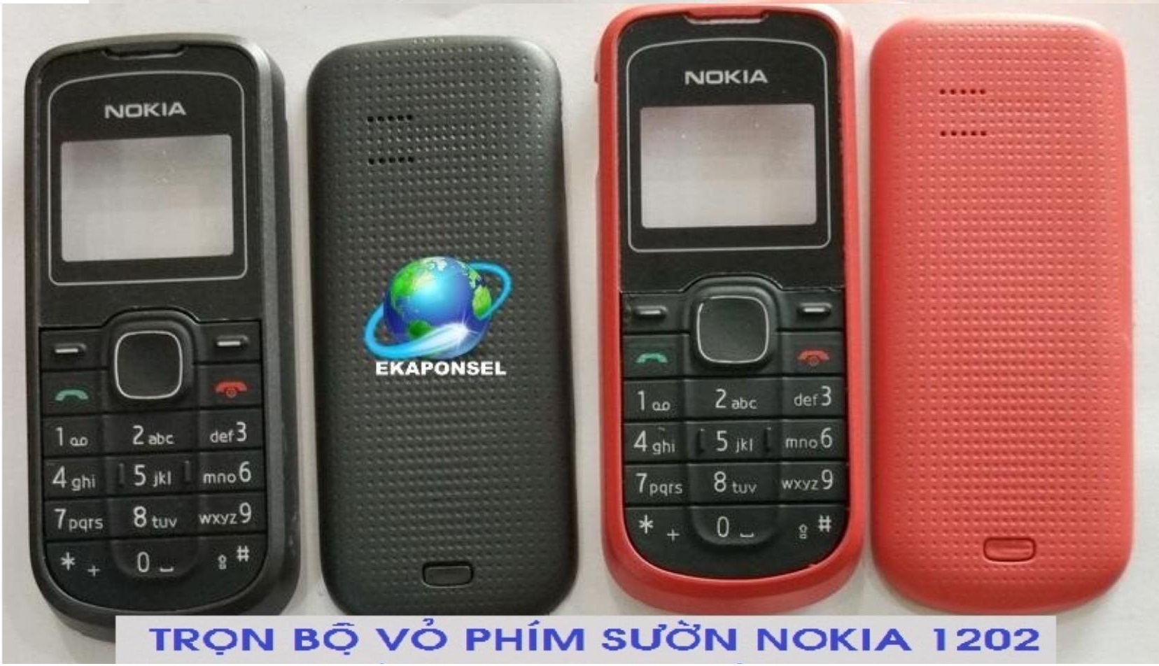 [HCM]BỘ VỎ THAY THẾ N 1202 (CÓ PHÍM CÓ KHUNG)