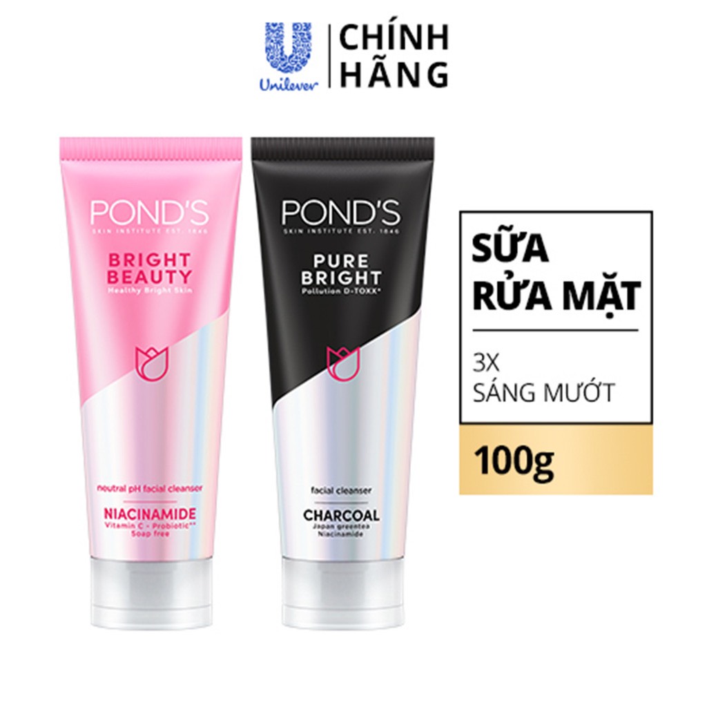 Sữa rửa mặt trắng da pond cao cấp