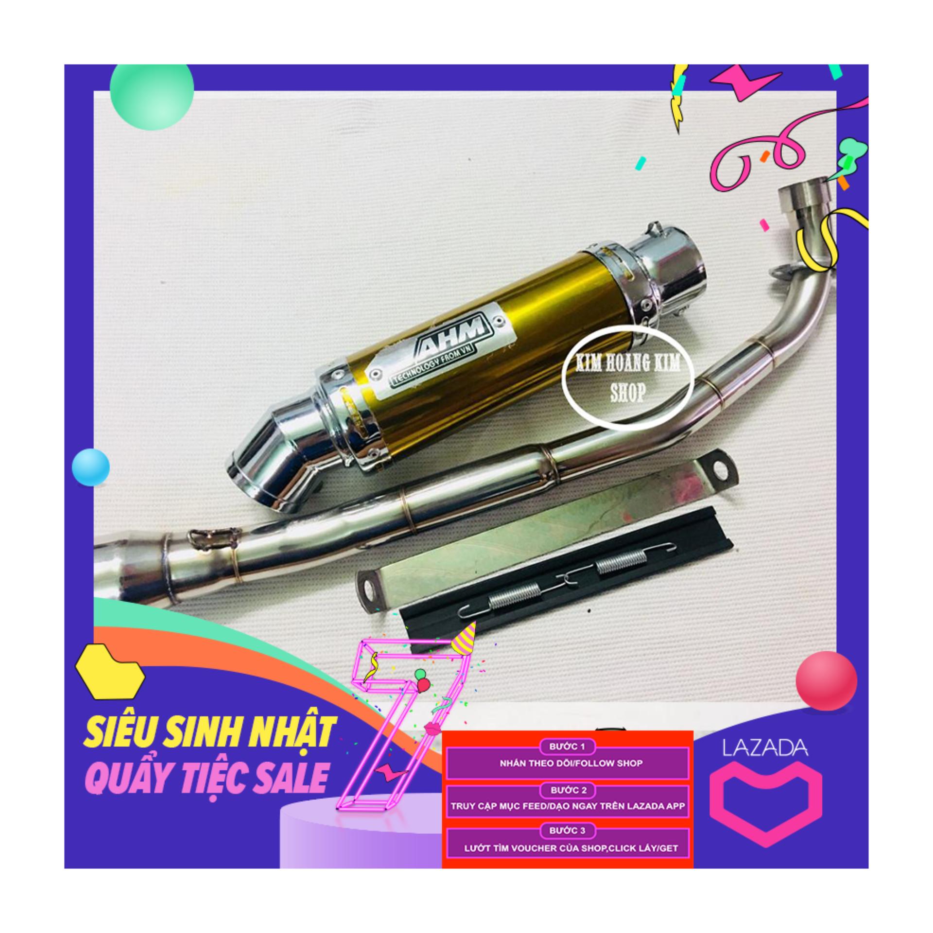 Pô AHM full cổ dành cho WaveDreamCub (màu Vàng)