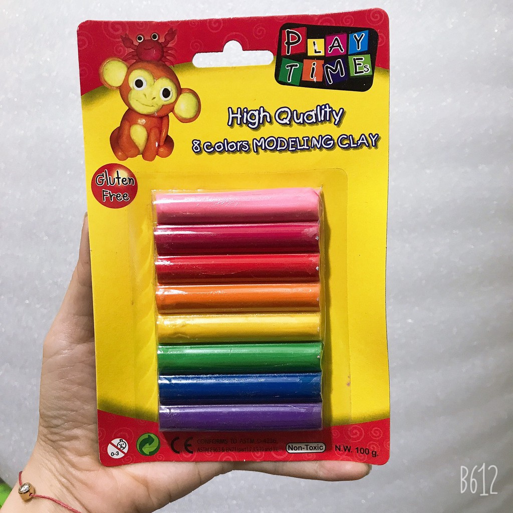 Đất Nặn Thái Lan 8 Màu