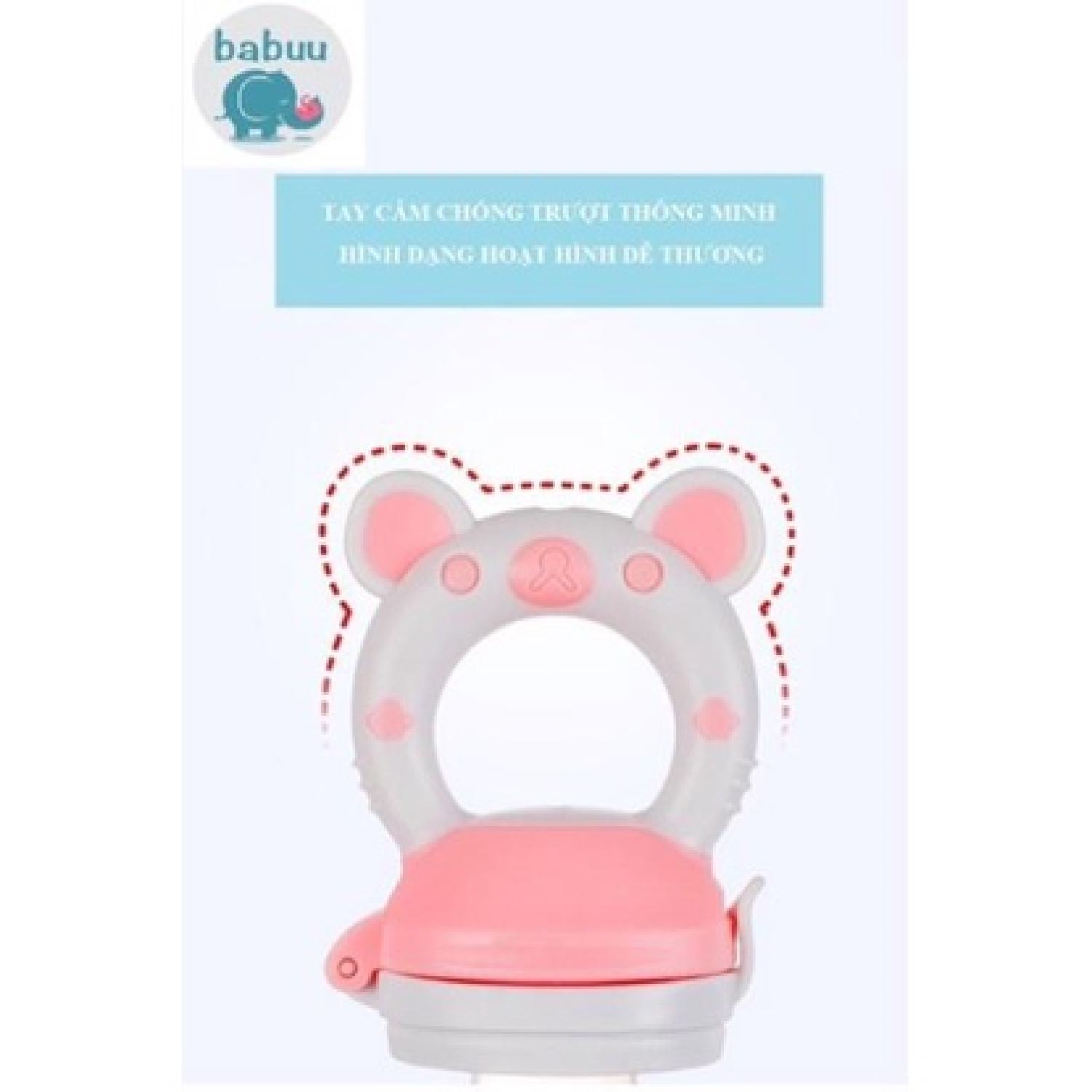 Túi nhai ăn dặm chống hóc Babuu