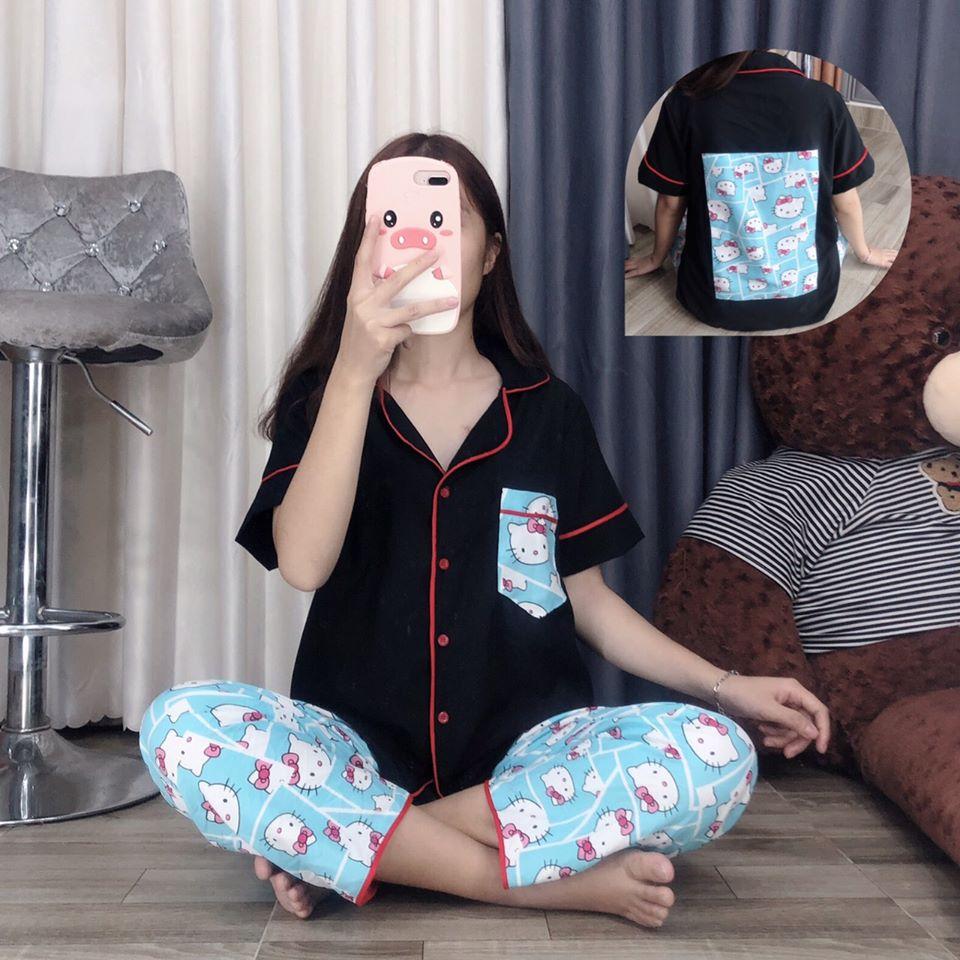 [HCM]Đồ Bộ Pijama Kate Thái loại 1 Túi Phối