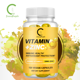 GPGP GreenPeople Vitamin C với Viên nang kẽm Vitamin C 1000mg và Kẽm 20mg thumbnail