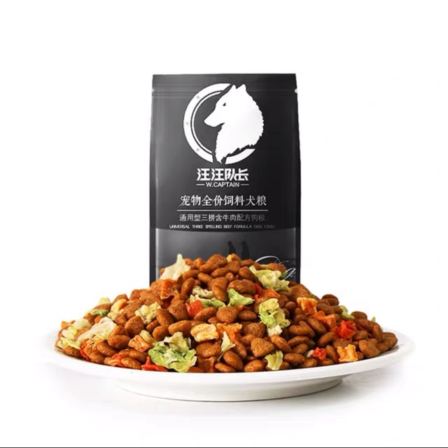 Hạt thức ăn khô cho cún CAPTAIN mix cá hồi phô mai