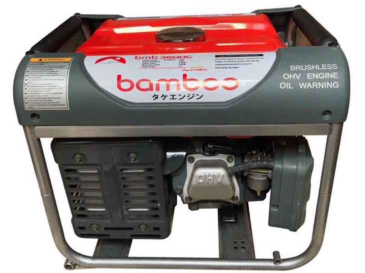 Máy Phát Điện Chạy Xăng 2.5kw Bamboo 3600C