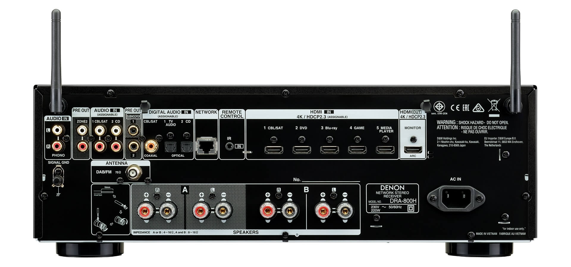 Amply Denon DRA-800H