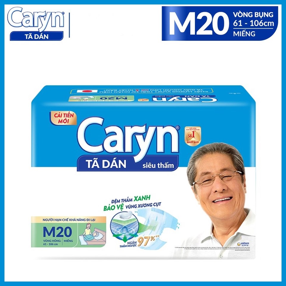 Tã Dán Caryn Size M Gói 20 Miếng
