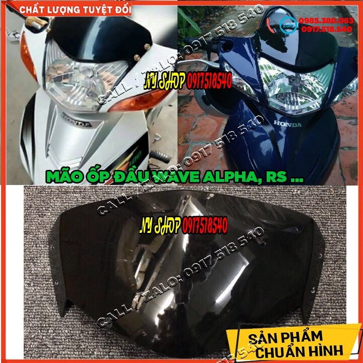 Mão ốp đầu wave alpha - Rs - Future Neo