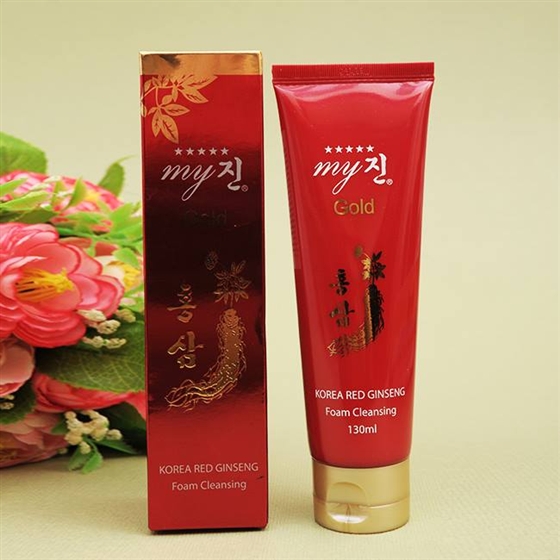 Sữa Rửa Mặt Nhân Sâm Đỏ My Gold Hàn Quốc 130ml