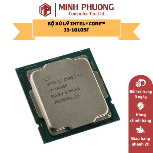 Cpu Intel Core I3 10105F 4C/8T ( 3.7GHz up to 4.4GHz, 6MB ) Tray