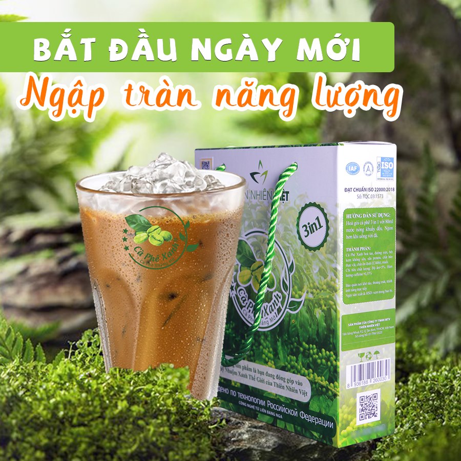 Cà phê xanh giảm cân - thiên nhiên việt