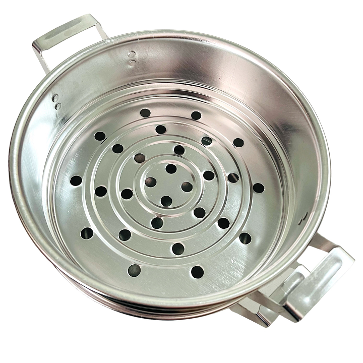 Nồi Hấp 2 Tầng Cao Cấp Mạnh Hùng 30cm - Xửng Hấp 30