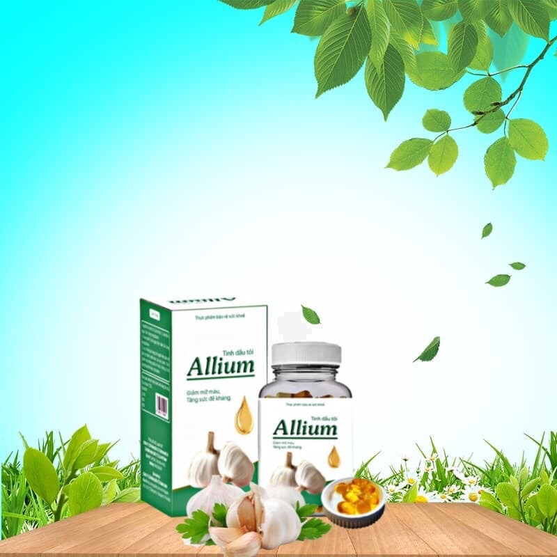 Viên tinh dầu tỏi Allium