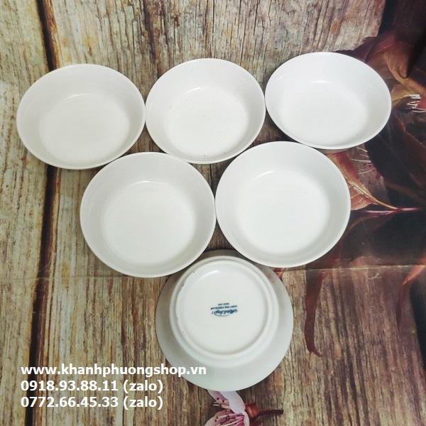 chén chấm sứ Minh Long - chén chấm sứ