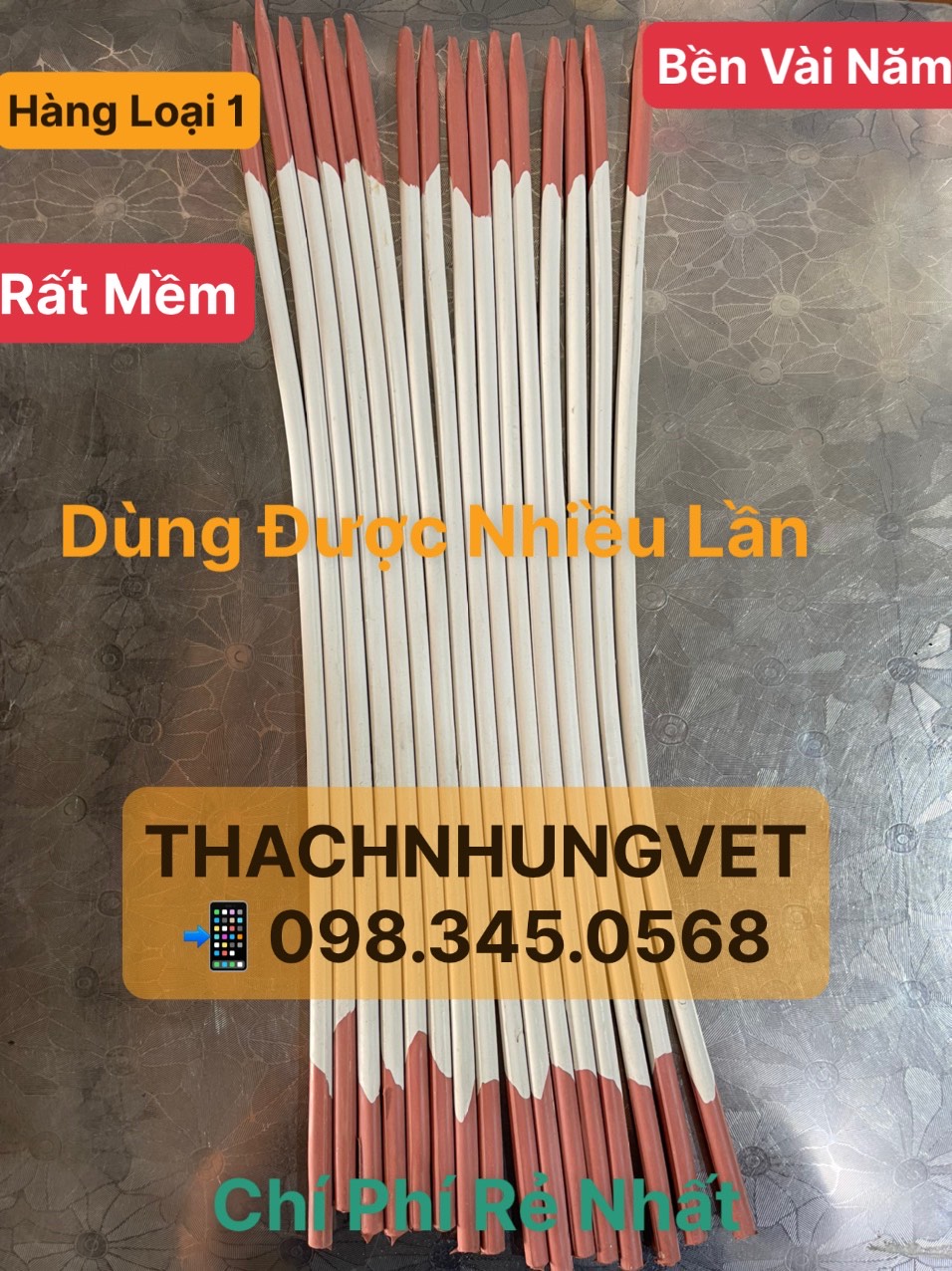 Que phối, vòi phối cao su cho heo nái. Hàng loại 1