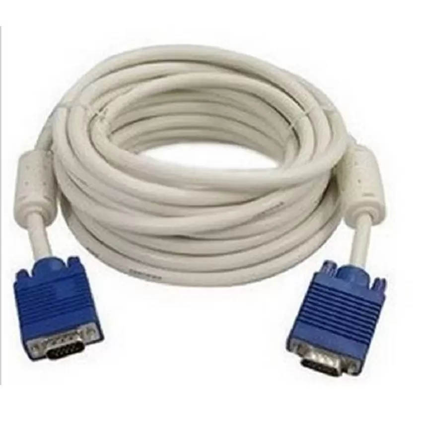 [HCM]Dây cáp VGA 25m (Trắng)