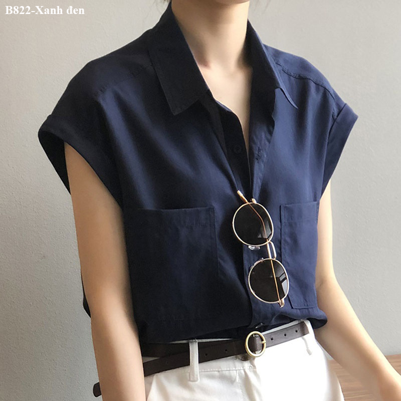[HCM]B822- Áo SM Kate phối túi
