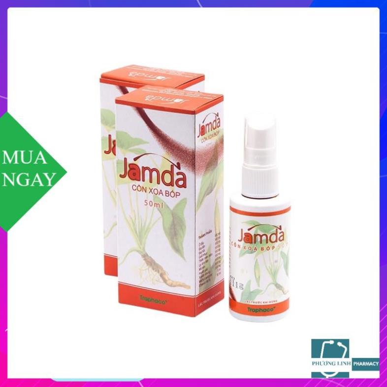 Cồn xoa bóp Jamda - 50ml