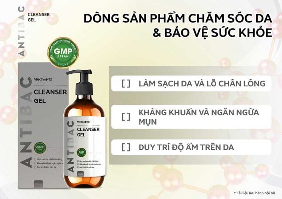 Sữa rửa mặt Antibac 250g