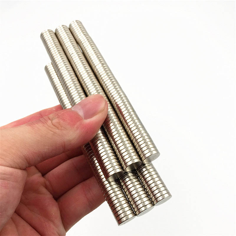 Nam châm tròn đất hiếm 10x2mm từ tính mạnh
