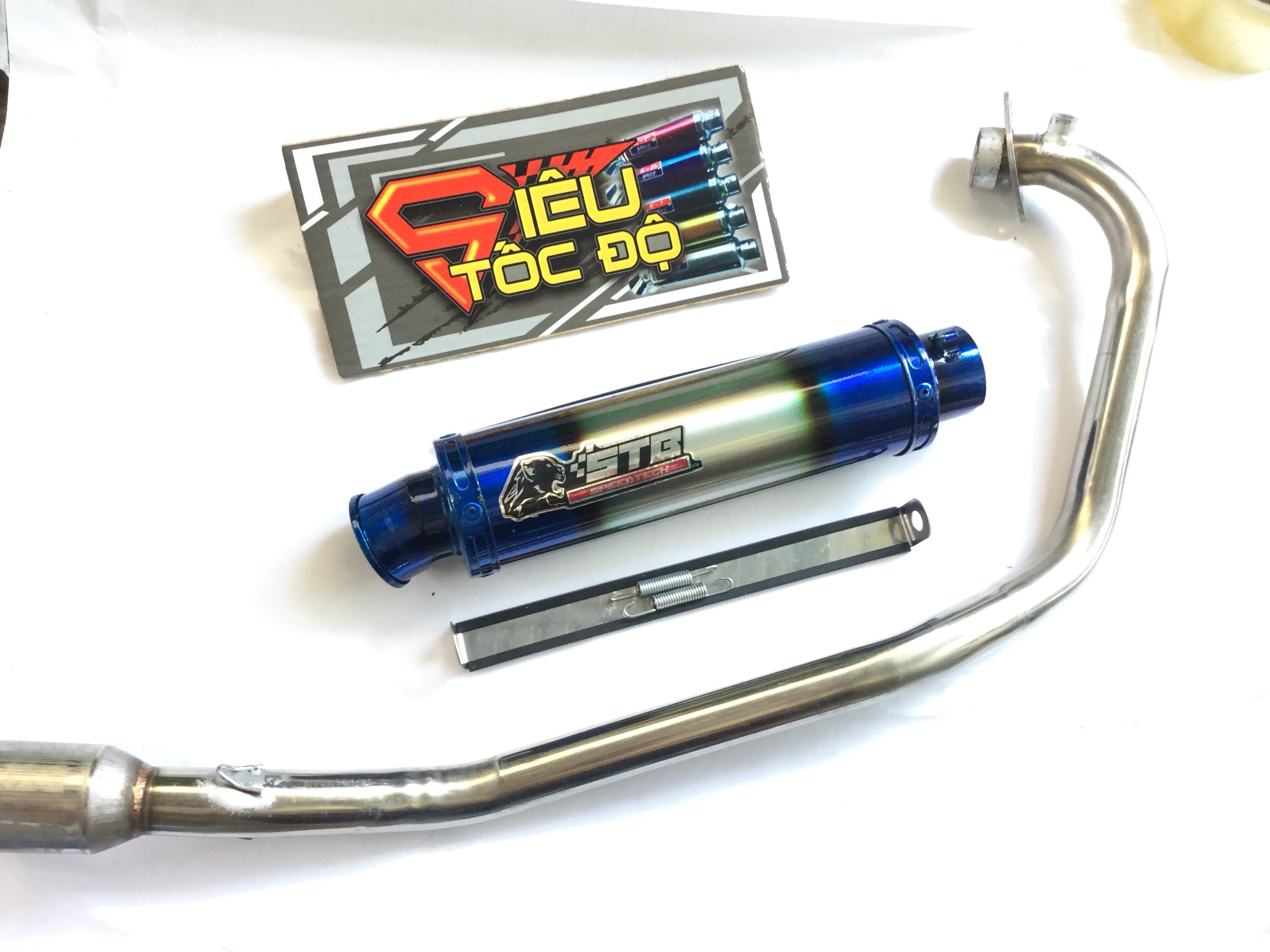 Bộ pô stb titan full cổ wave 50 - 100, cup, dream, 67, axelo, exciter 50cc,...,Sản Phẩm Chất Lượng, Gian Hàng Uy Tín, Giá Cả Cực Tốt, Mua Ngay.