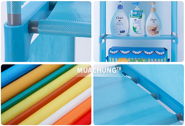 Kệ Sách báo 9 tầng MÀU XANH