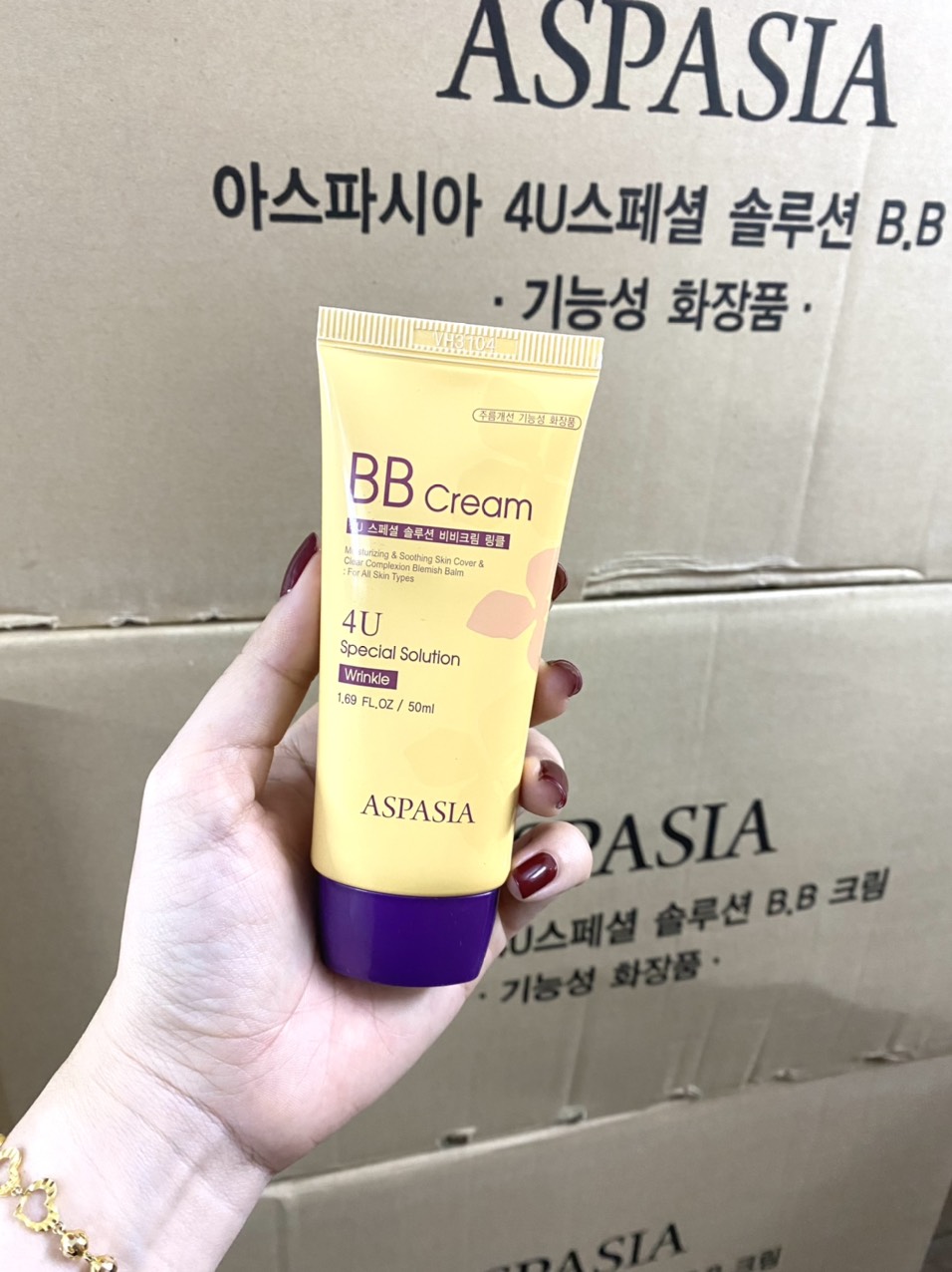 Kem Nền Aspasia BB Cream 4U Special Solution Hàn Quốc 50ml