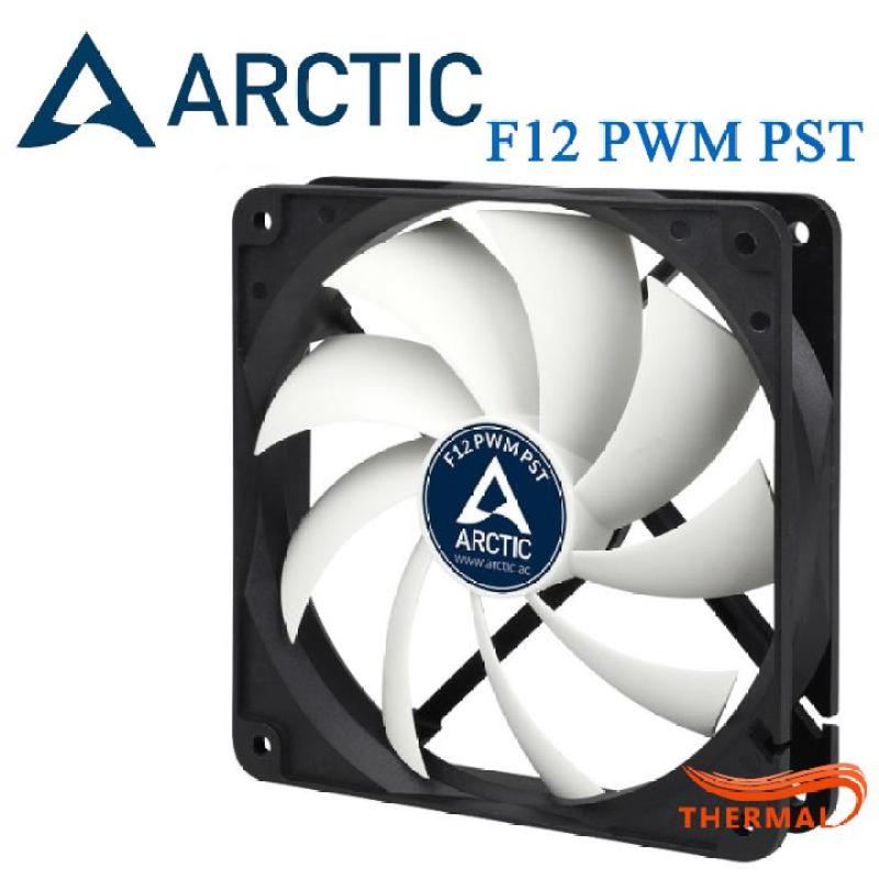 Fan case 12cm Arctic F12 PWM PST [ThermalVN] - Quạt quay êm, sức gió tốt, tuổi thọ sản phẩm cao, dây nối PST