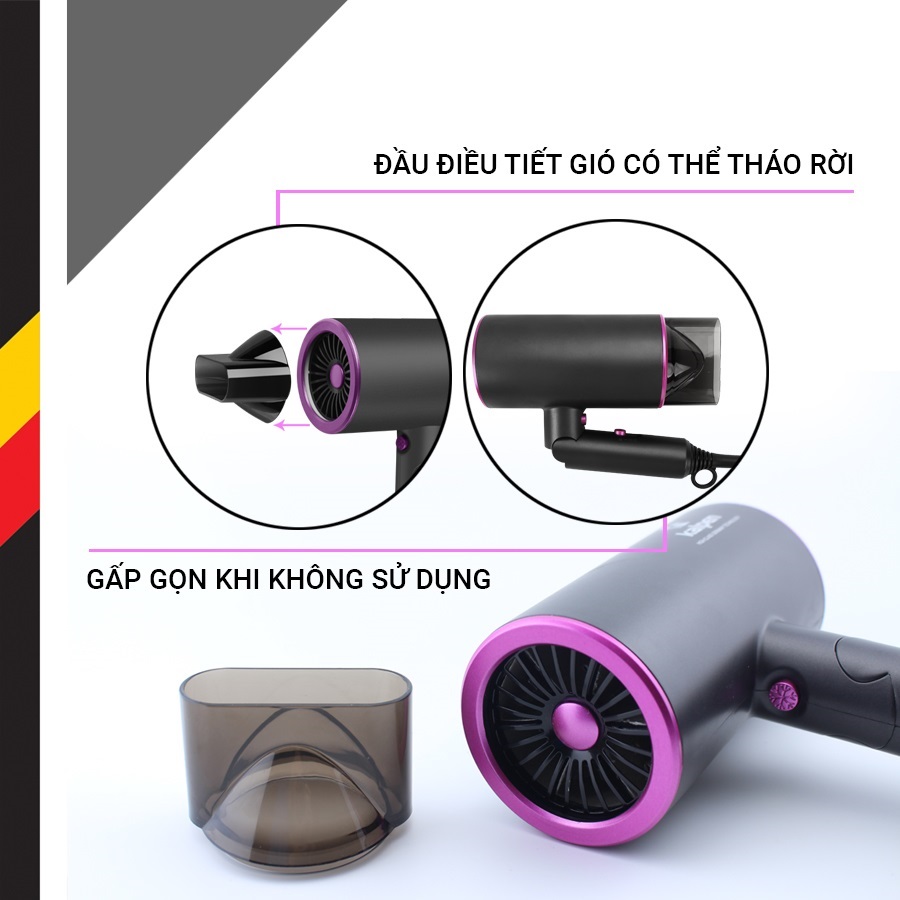 Máy sấy tóc Kalpen HDK-3601 1800W