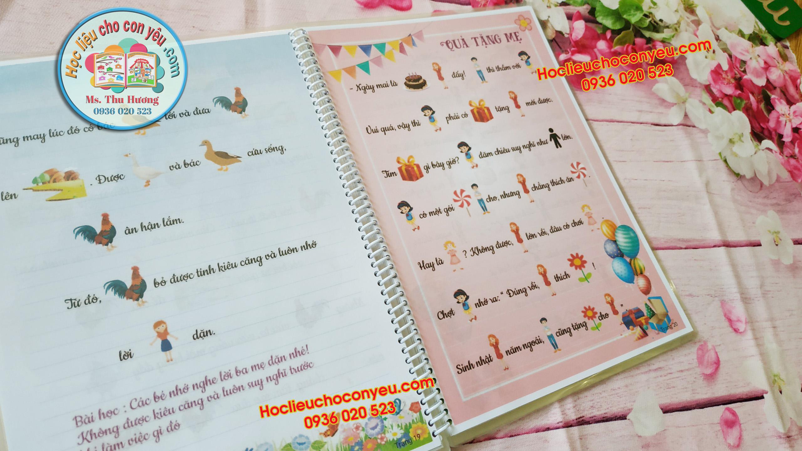 Truyện thơ cho bé, truyện thơ tiềm thức cho bé