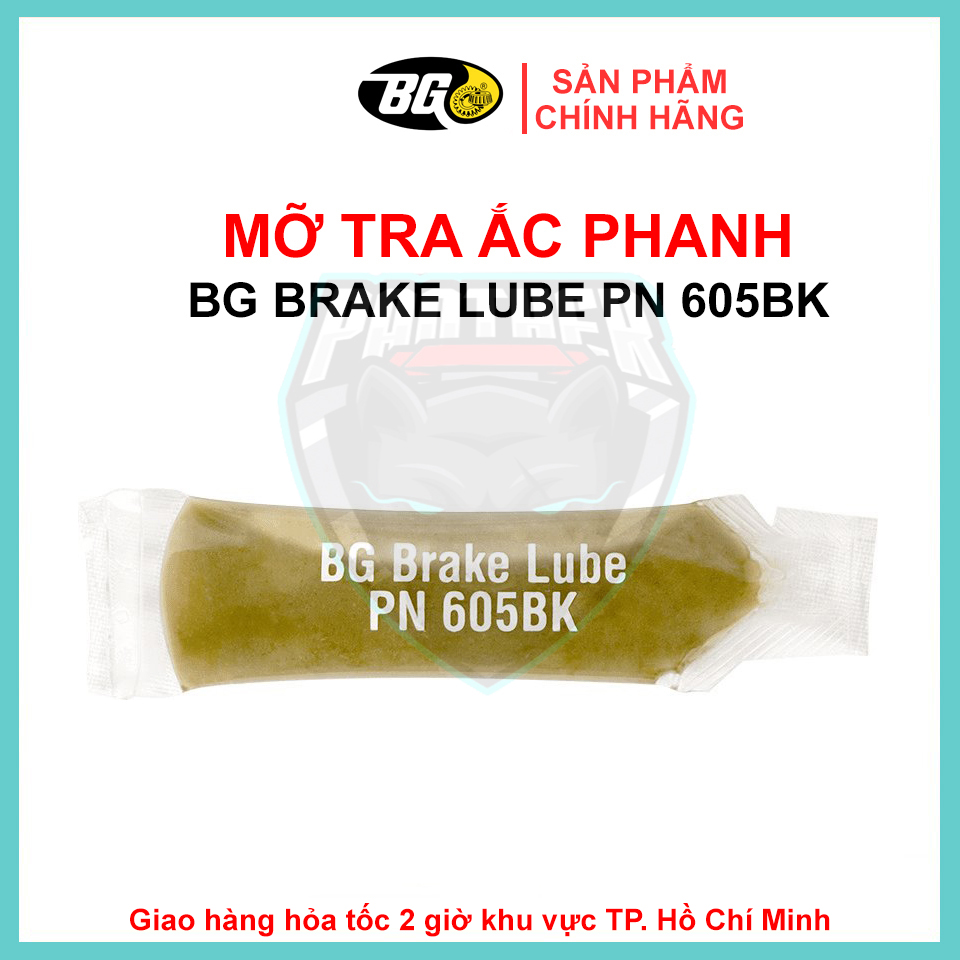 GÓI MỠ TRA MÁ PHANH WURTH BRAKE PASTE 5.5G VÀ BG 605BK
