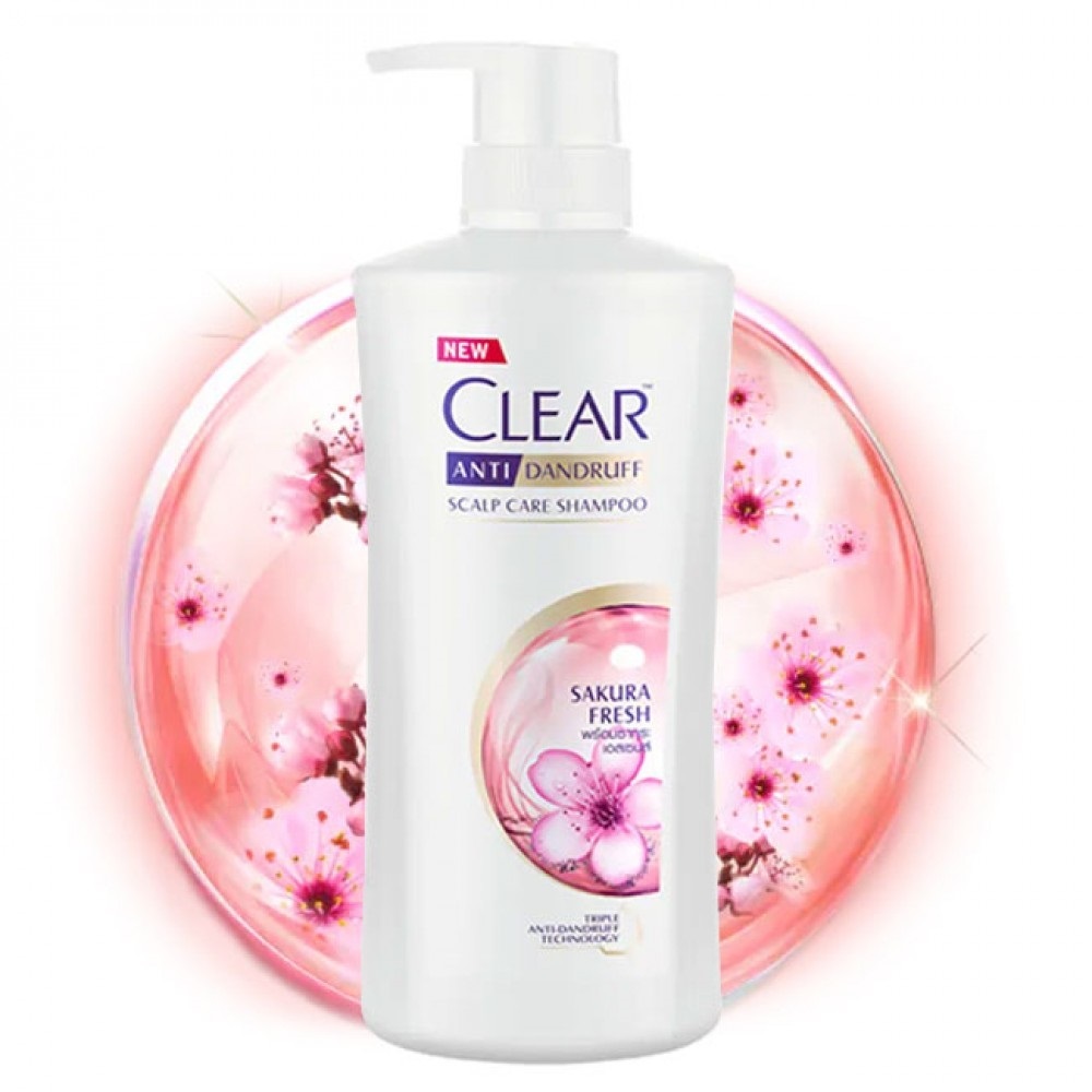 [HCM] Dầu gội clear Thái Lan  Mẫu Mới Chai 435ml/450ml/480ml