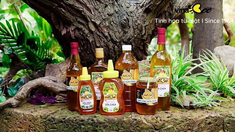 Mật ong sữa chúa Vinabee 260g