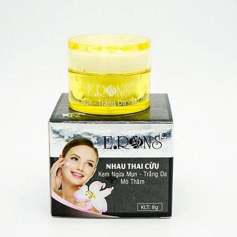 [MỚI] Kem ngừa mụn - Trắng da - Mờ thâm Erons 8g (Đen)
