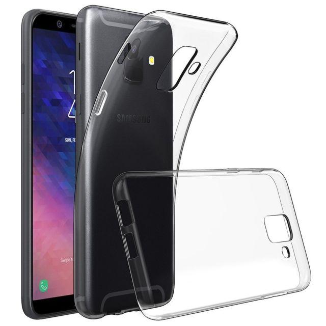 Ốp Silicon cho Samsung Galaxy A6 Trong suốt