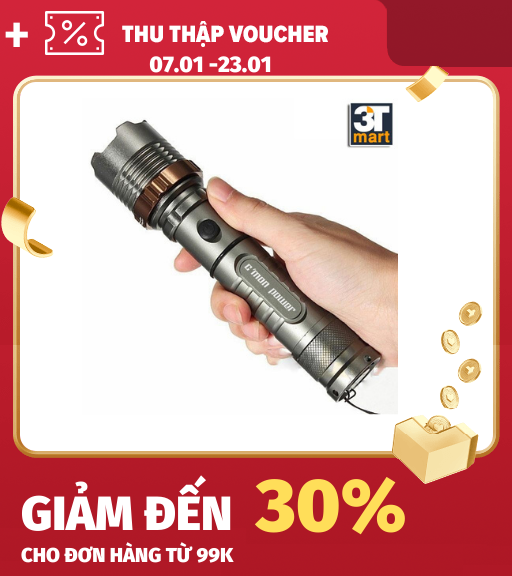 Đèn pin CMON POWER DEFEND T6 LED 10W