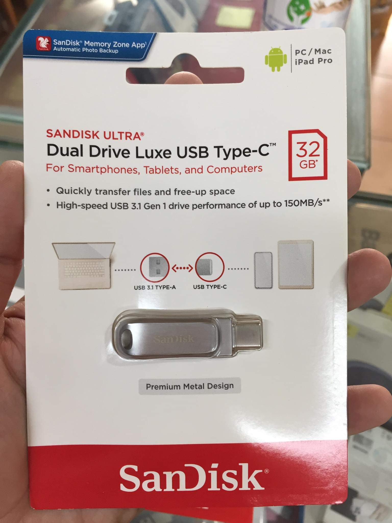 Usb 128GB tốc độ cao 2 cổng giao tiếp Sandisk SDDDC4 32GB/ 64GB /128GB / 256GB / 512GB