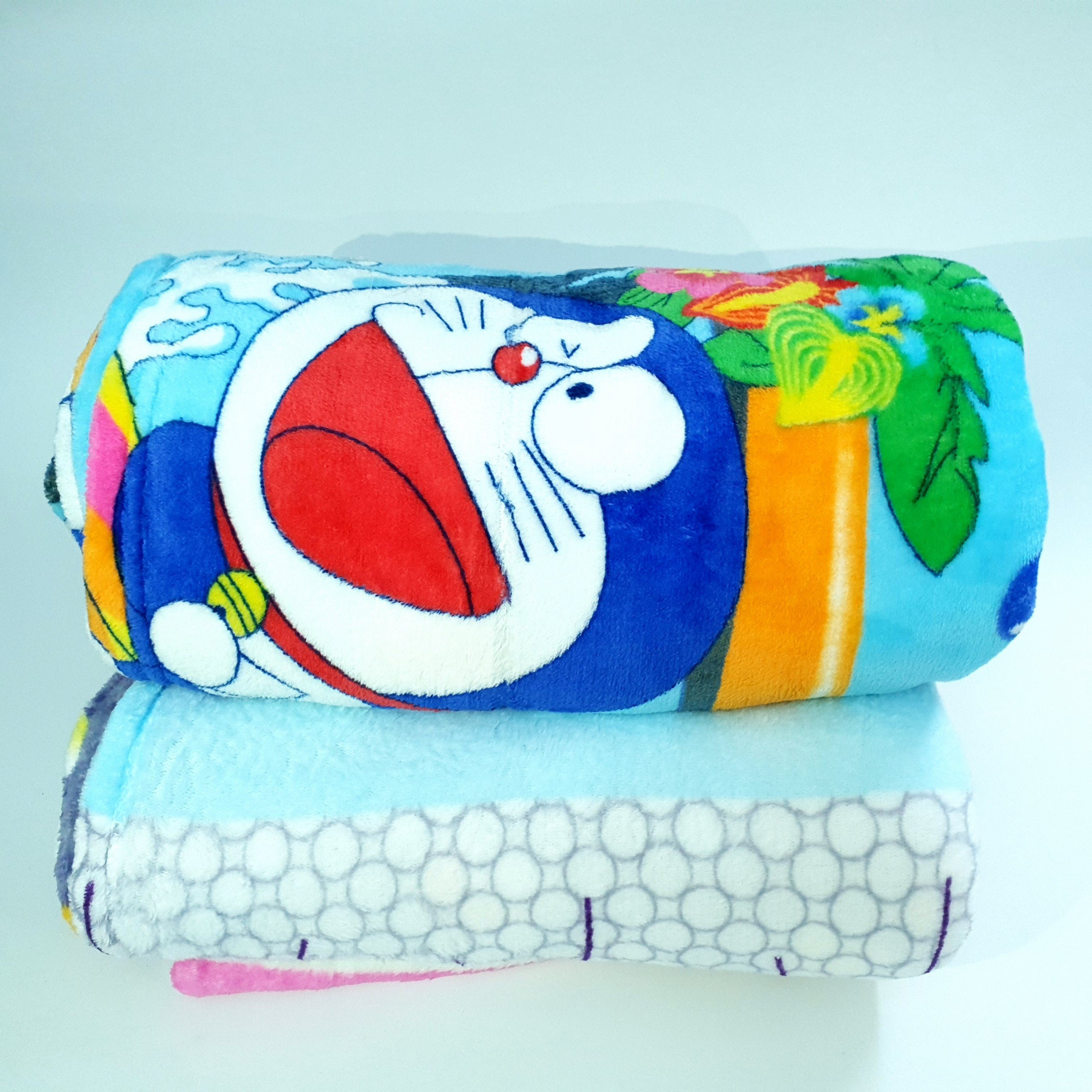 [HCM]Mền Ngủ Nhung Tuyết HÌnh DOREMON