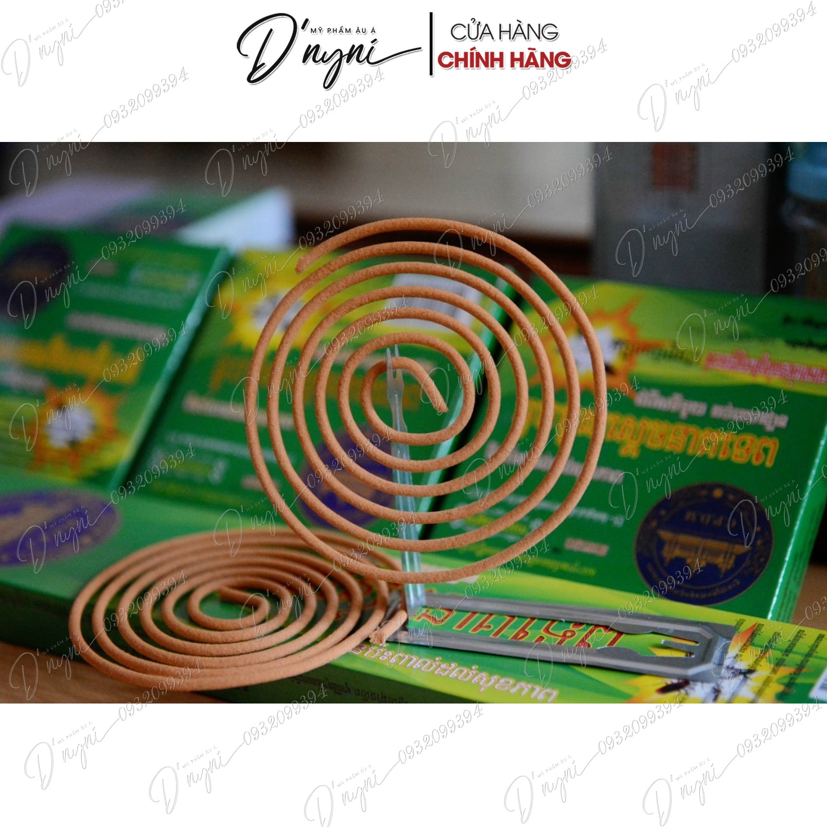 Thailand CPDM smokeless herb mosquito killer incense box 10