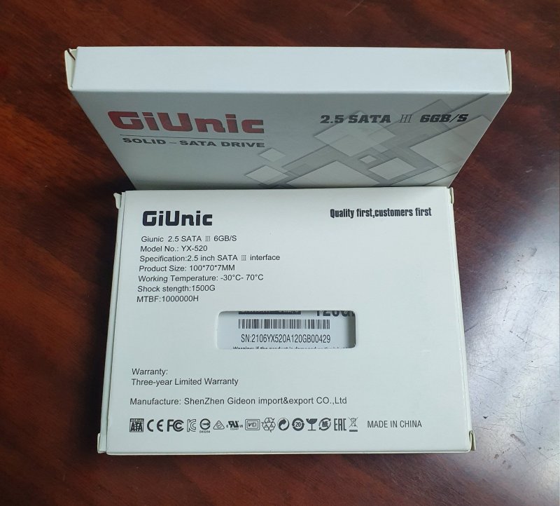 Ổ cứng SSD GiVnic 120G