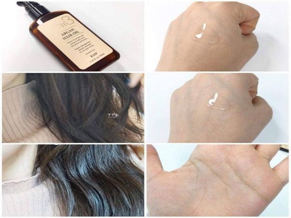 SERUM DƯỠNG TÓC ARGAN HAIR OIL R3 (Lovely - Màu Hồng)