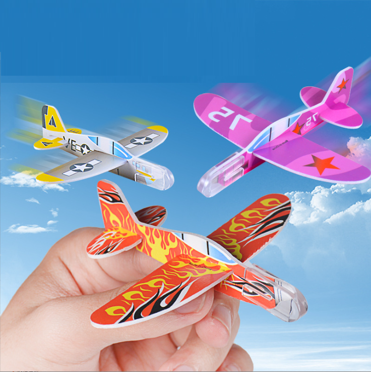[LOẠI NHỎ] MÁY BAY XỐP MÔ HÌNH PHI/PHÓNG TAY [ĐỒ CHƠI TRẺ EM]